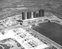 Oahe Dam Surge Tank Construction